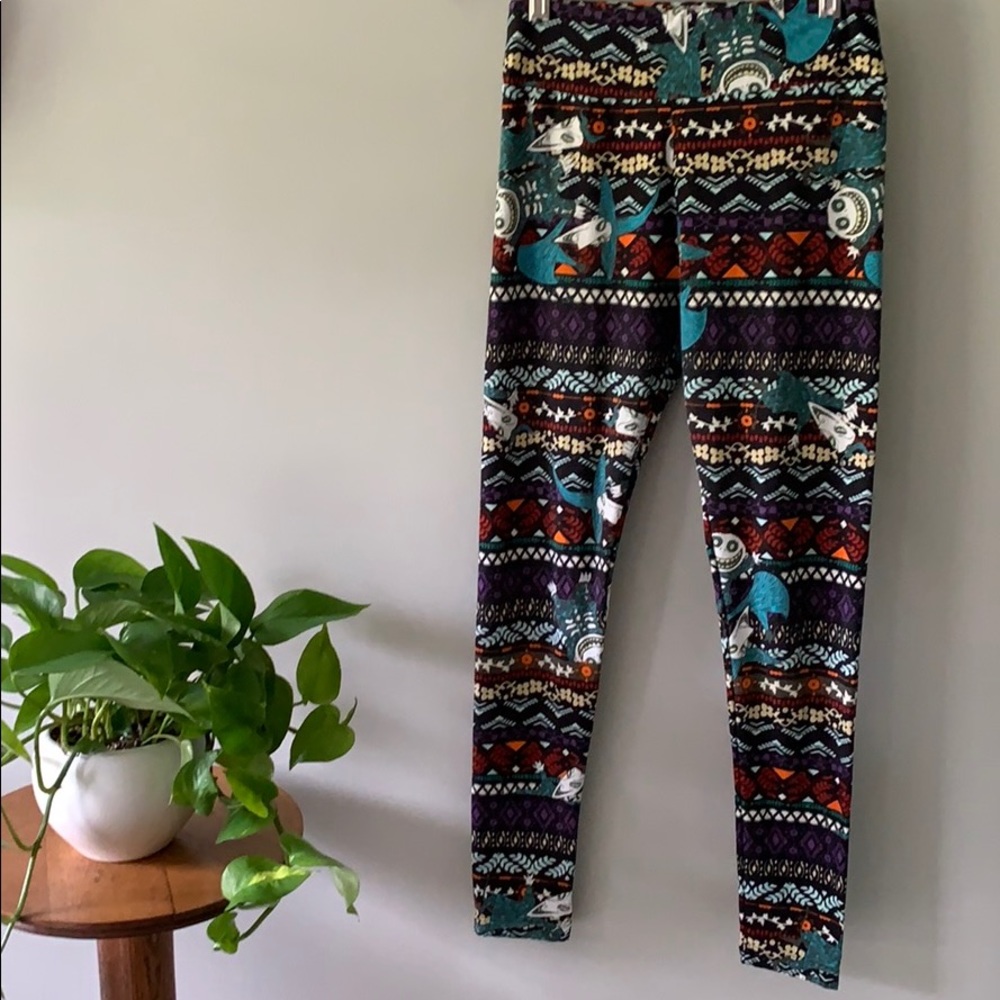 LuLaRoe leggings OS Halloween witches black